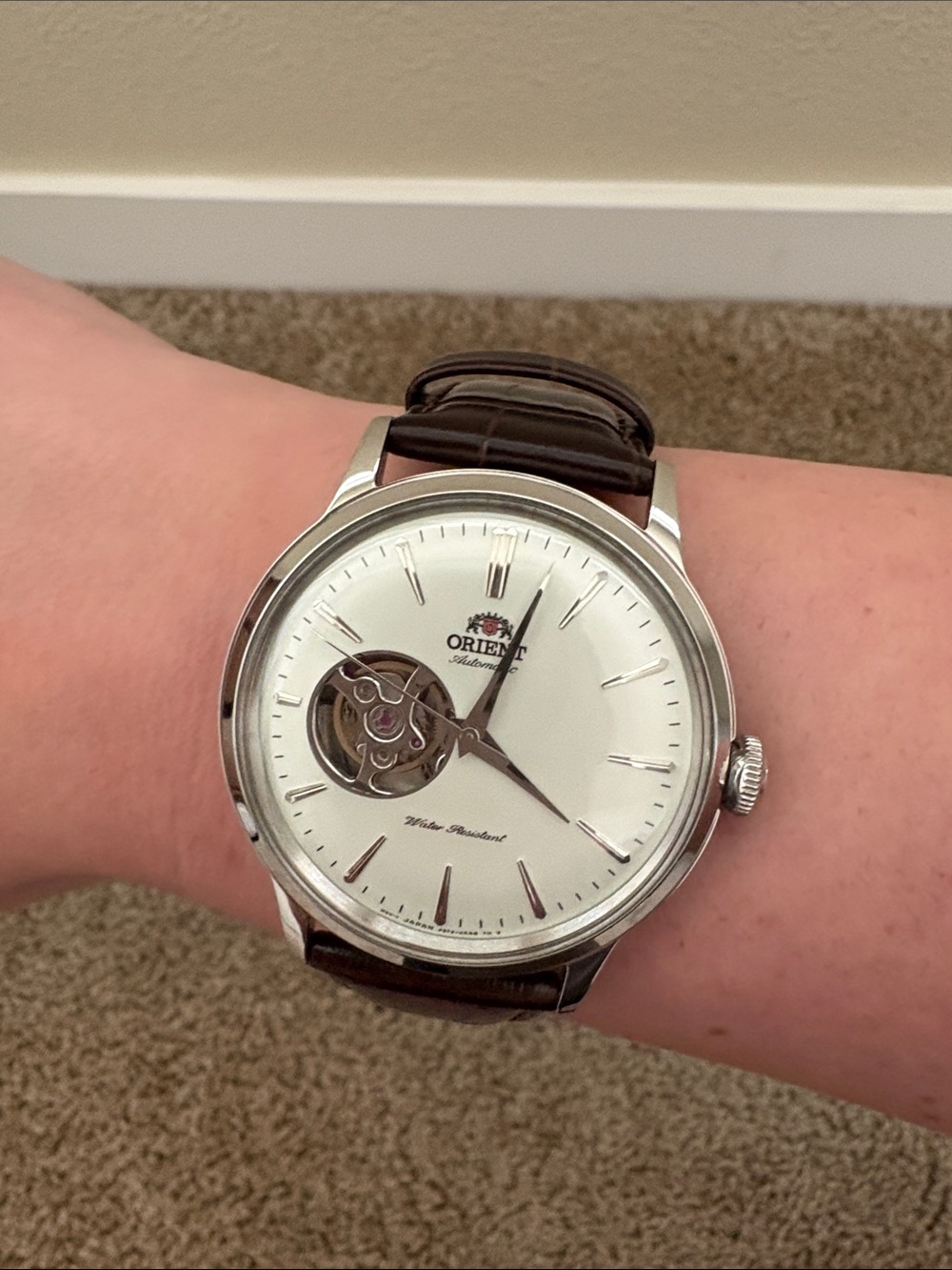 Orient Bambino Open Heart Classic Watch